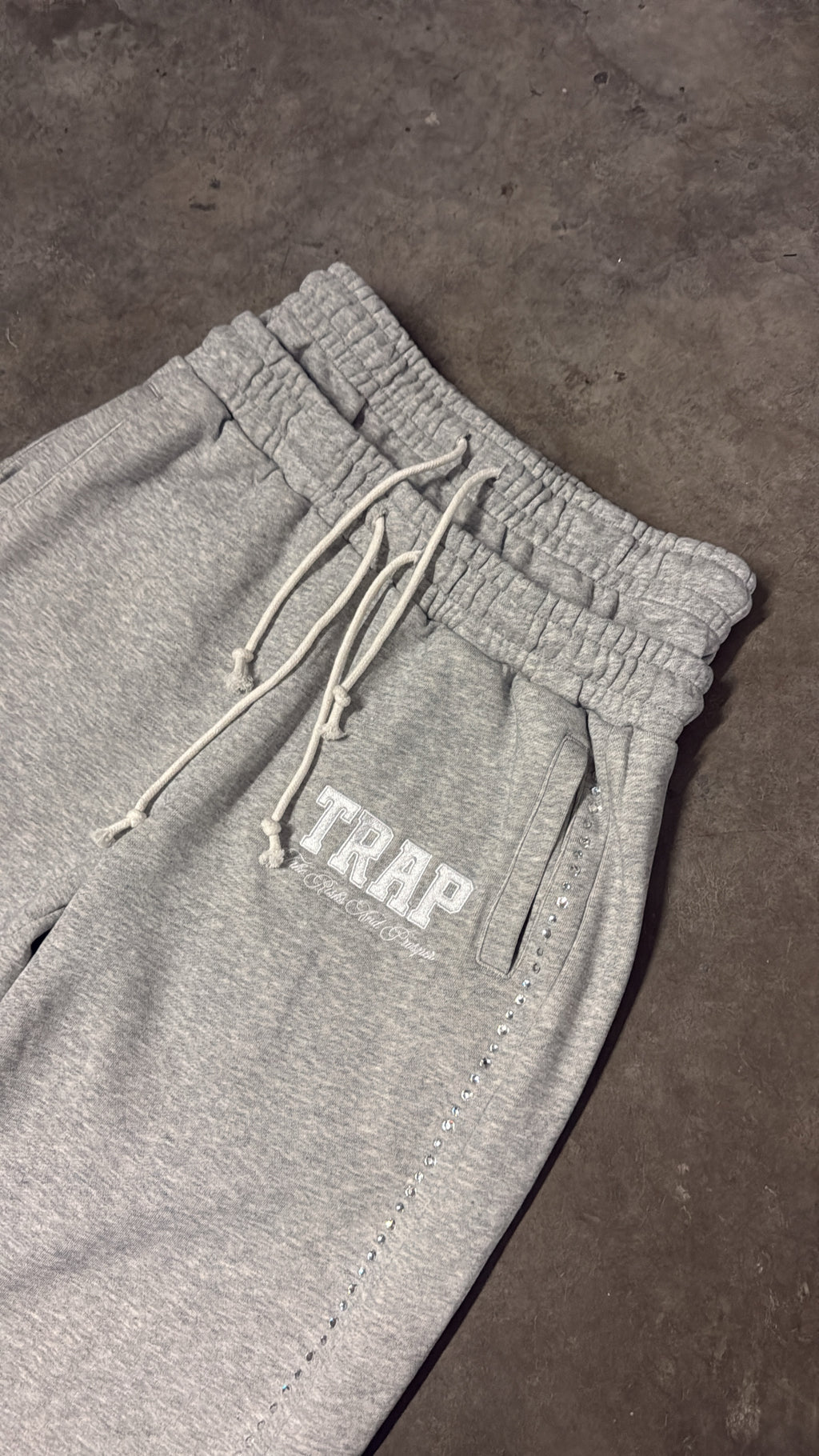 BLACK & GREY TRAP SHORTS