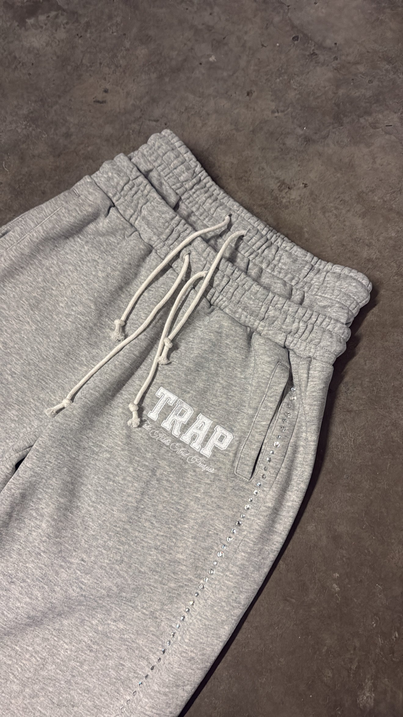 BLACK & GREY TRAP SHORTS
